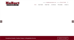Desktop Screenshot of hobartbuilders.com
